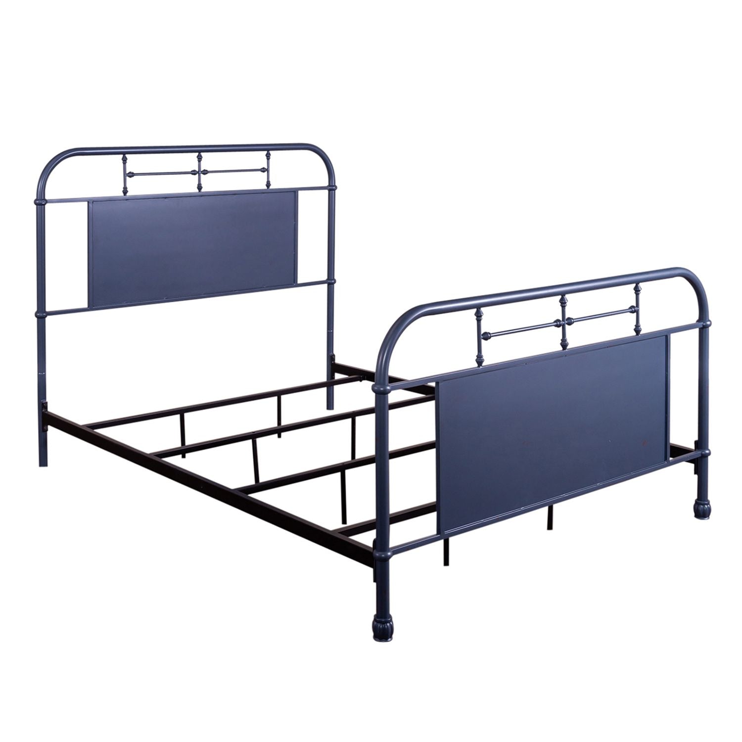 Vintage Series / Queen Metal Bed- Navy from Liberty Furniture