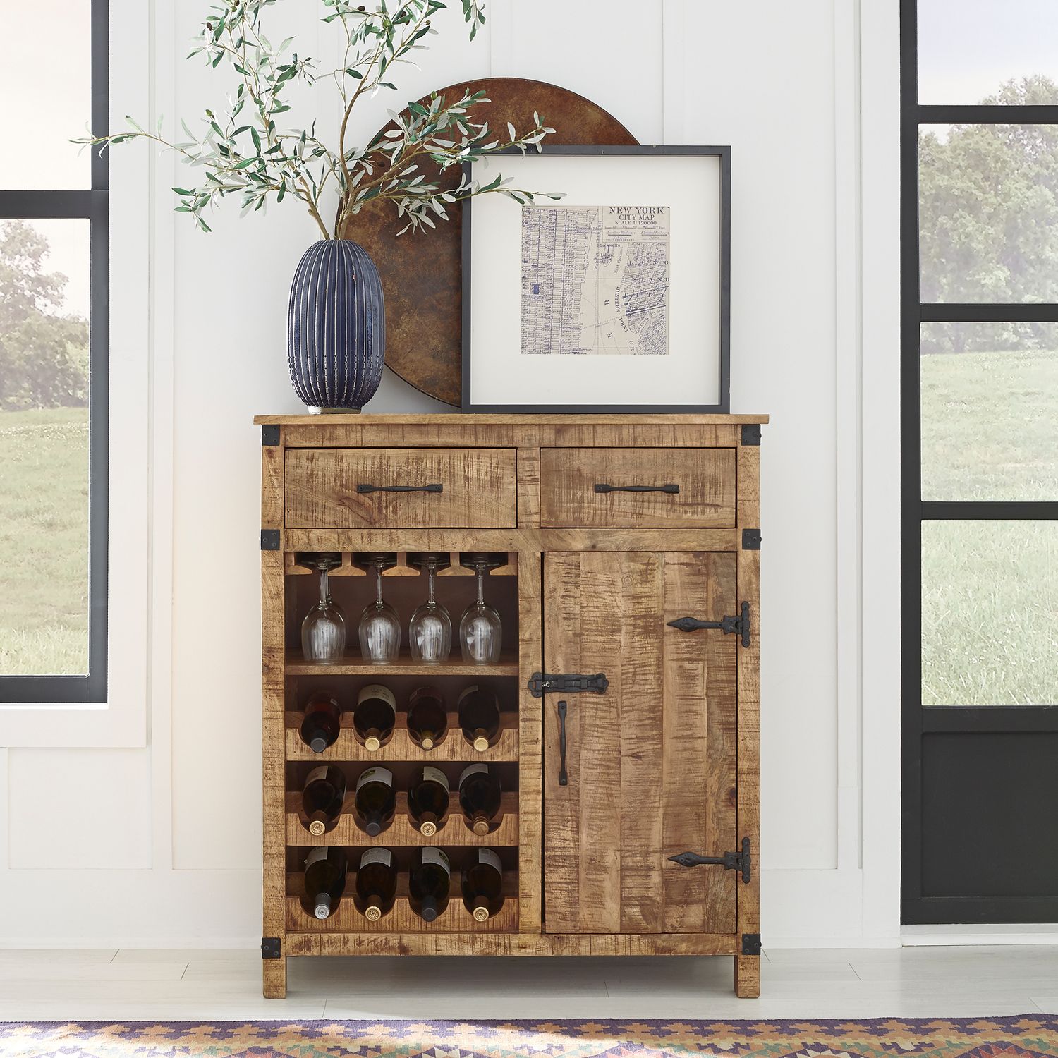 Wine Accent Cabinet Liberty SKU: 2080-AC3742