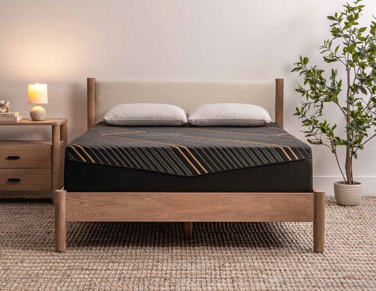 Amelia Medium Soft 13” Thick HD Foam Core-3” Titanium Infused Memory Foam-Smooth Top - Rolled in A Box