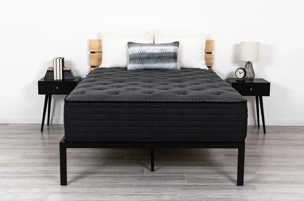 Caitlin Luxury Firm 14” Thick Titan HD Perimeter Edge-Titanium Memory Foam-Talalay Latex - Rolled in A Box- I Sleep on this Mattress!