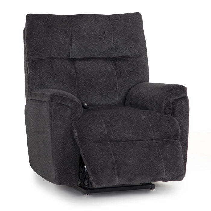 Franklin Furniture - Finn 3 Motor Bed-Lift Chair w-Power Headrest, Lumbar-Seat Massage, Holds up to 500 lbs - 4418-ONYX