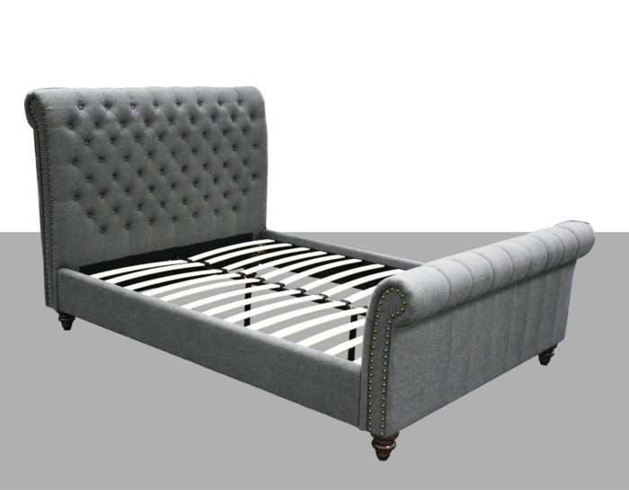 Swanson Platform Bed, Gray