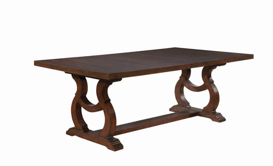 Brockway Rectangular Trestle Dining Set