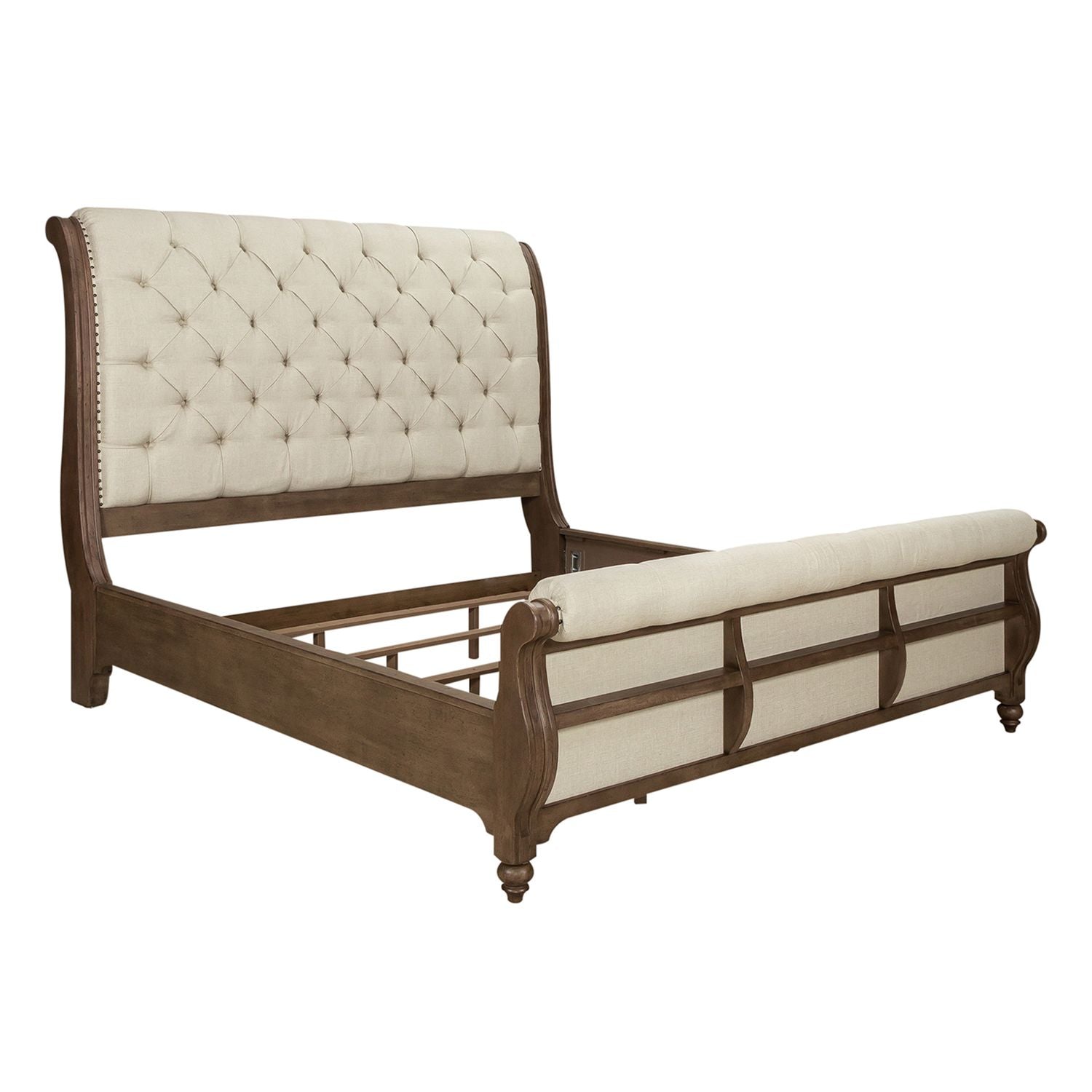 Americana Farmhouse 615-BR Upholstered Sleigh Bedroom Collection from Liberty Furniture