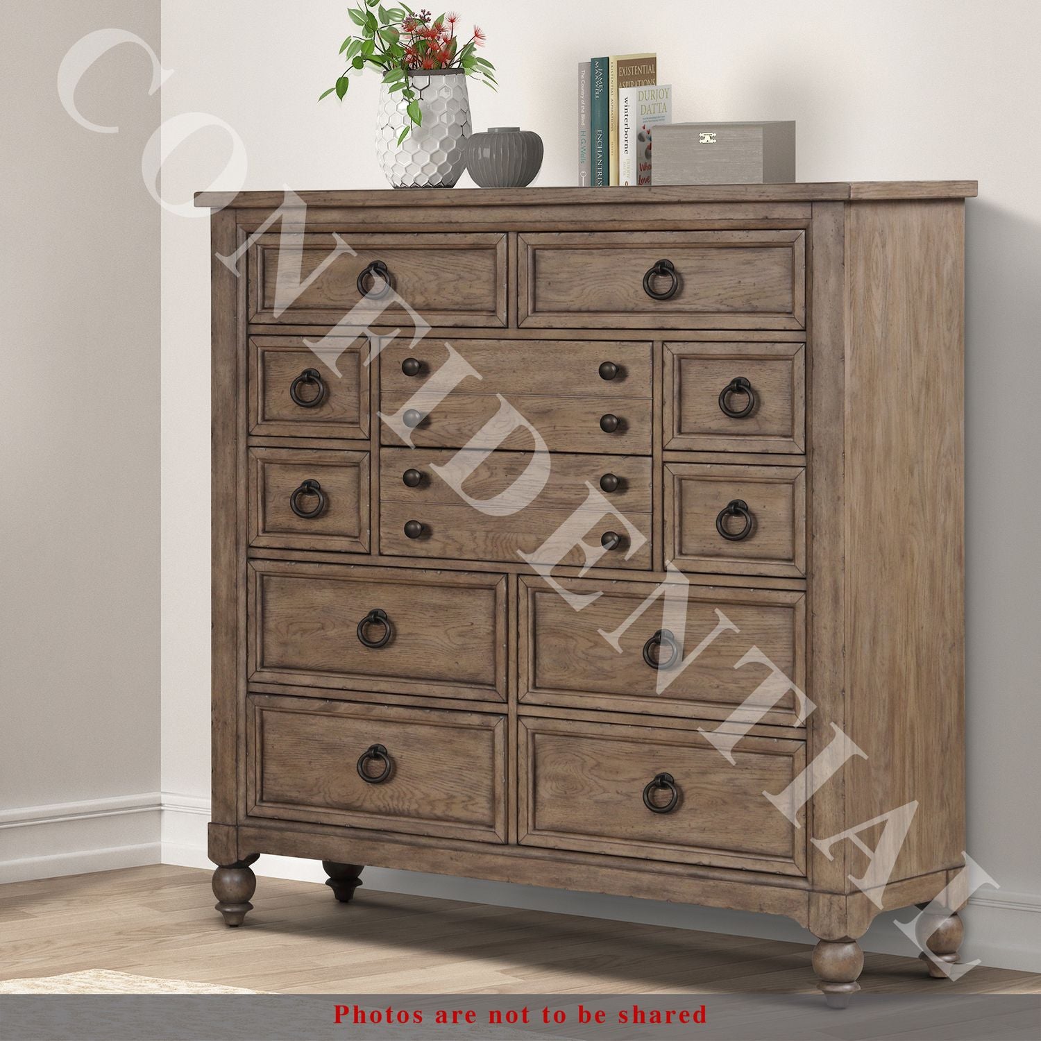 Americana Farmhouse 615-BR Tufted Panel Shelter Bedroom Collection from Liberty Furniture