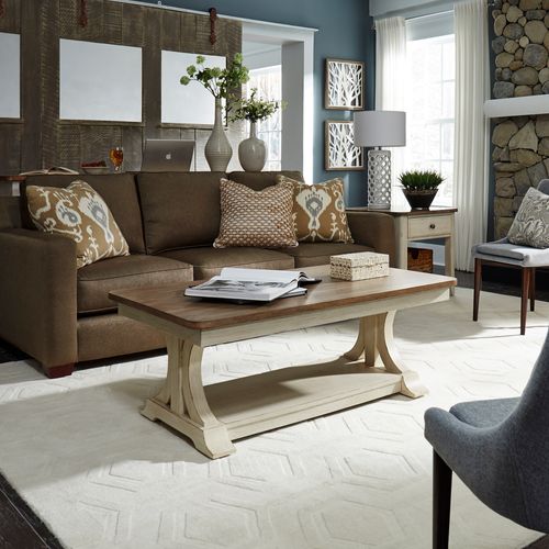 Farm House Reimagined by Liberty 3 Piece Set (1-Cocktail 2-End Tables) SKU: 652-OT-3PCS