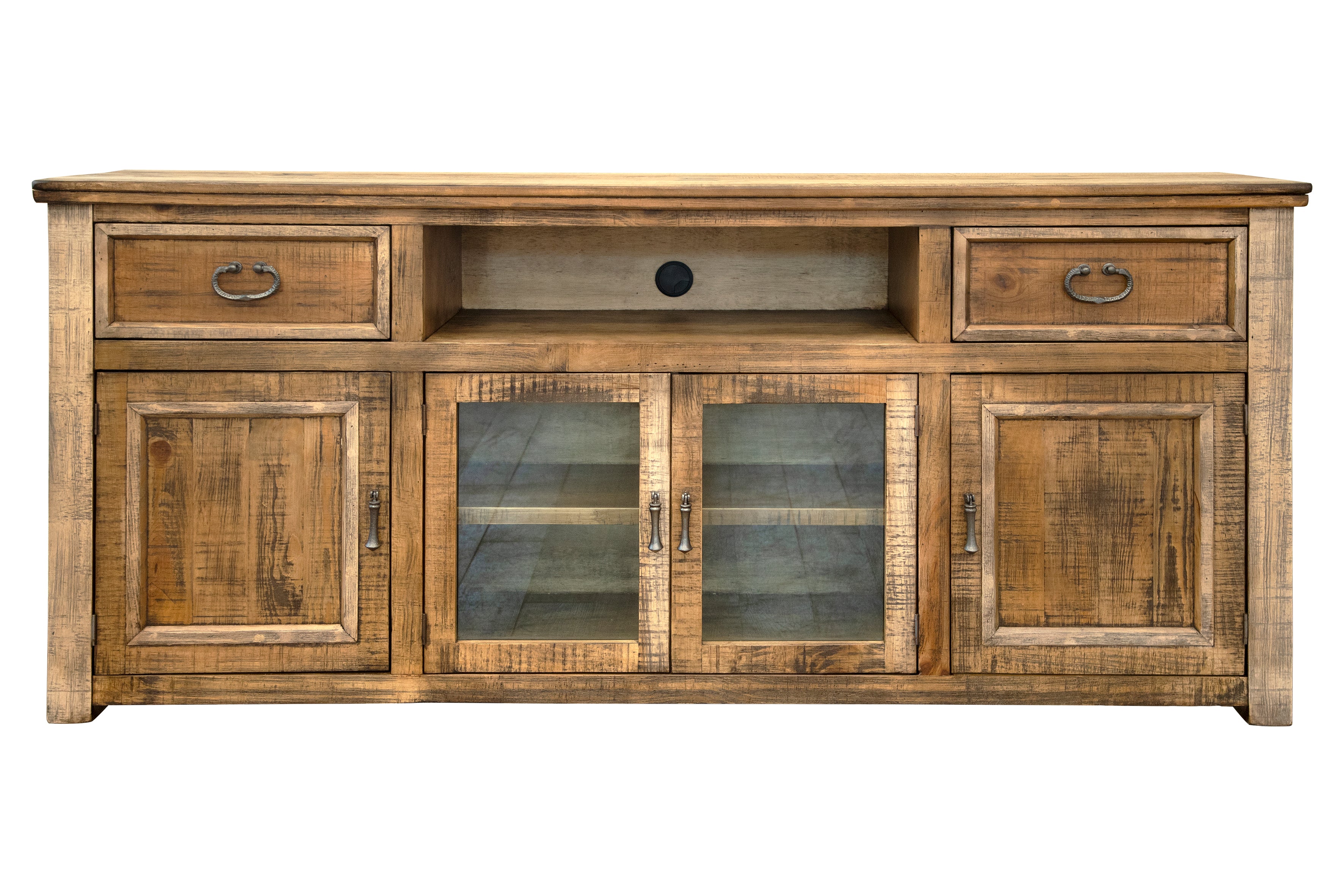 MONTANA TV STAND COLLECTION Model: IFD1141TVSTAND Solid Wood