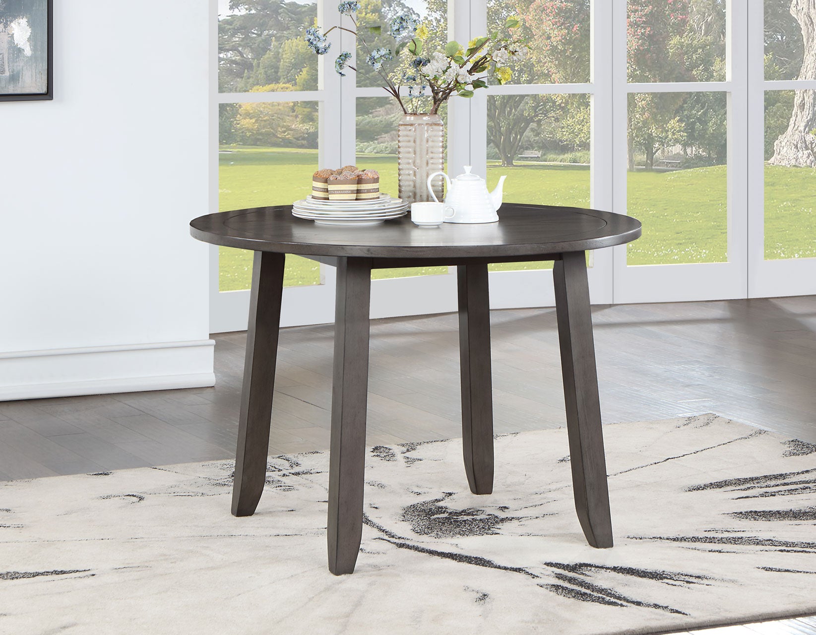 Yorktown 5-Pack Dining Set, Gray by Steve Silver