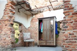 966 ANTIQUE Model: IFD966BEDROOMCollection BY IFD SOLID WOOD