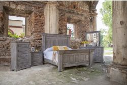 Terra Gray Bedroom Collection Model: IFD1041BEDROOM SOLID WOOD