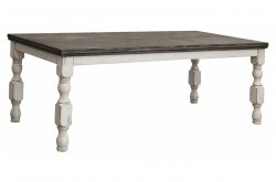Stone Rectangular Dining Collection Model: IFD4681DINING Solid Wood