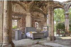 Terra Gray Bedroom Collection Model: IFD1041BEDROOM SOLID WOOD