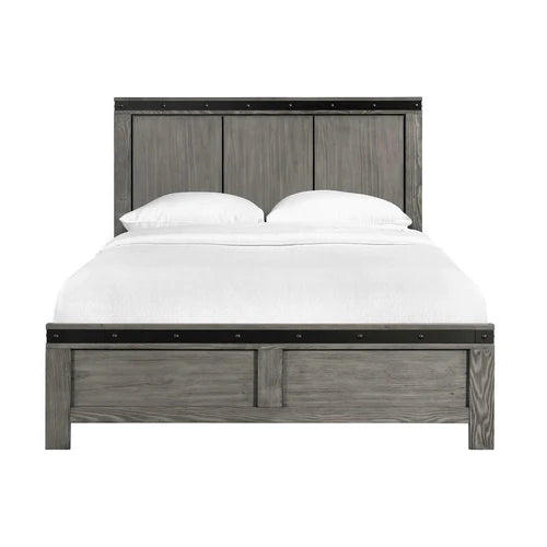 Elements International Wade Gray Bedroom Collection