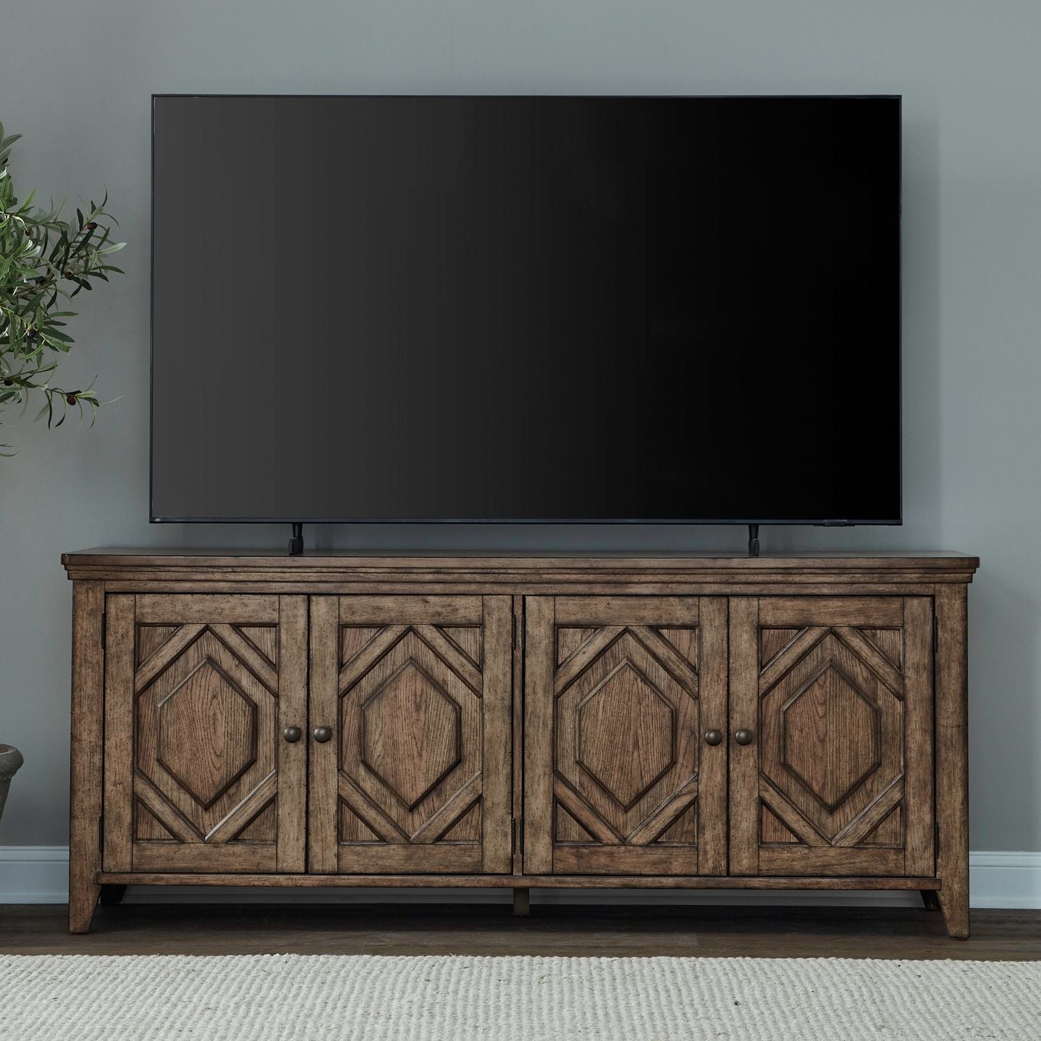 Carolina Park 78 inch TV console
