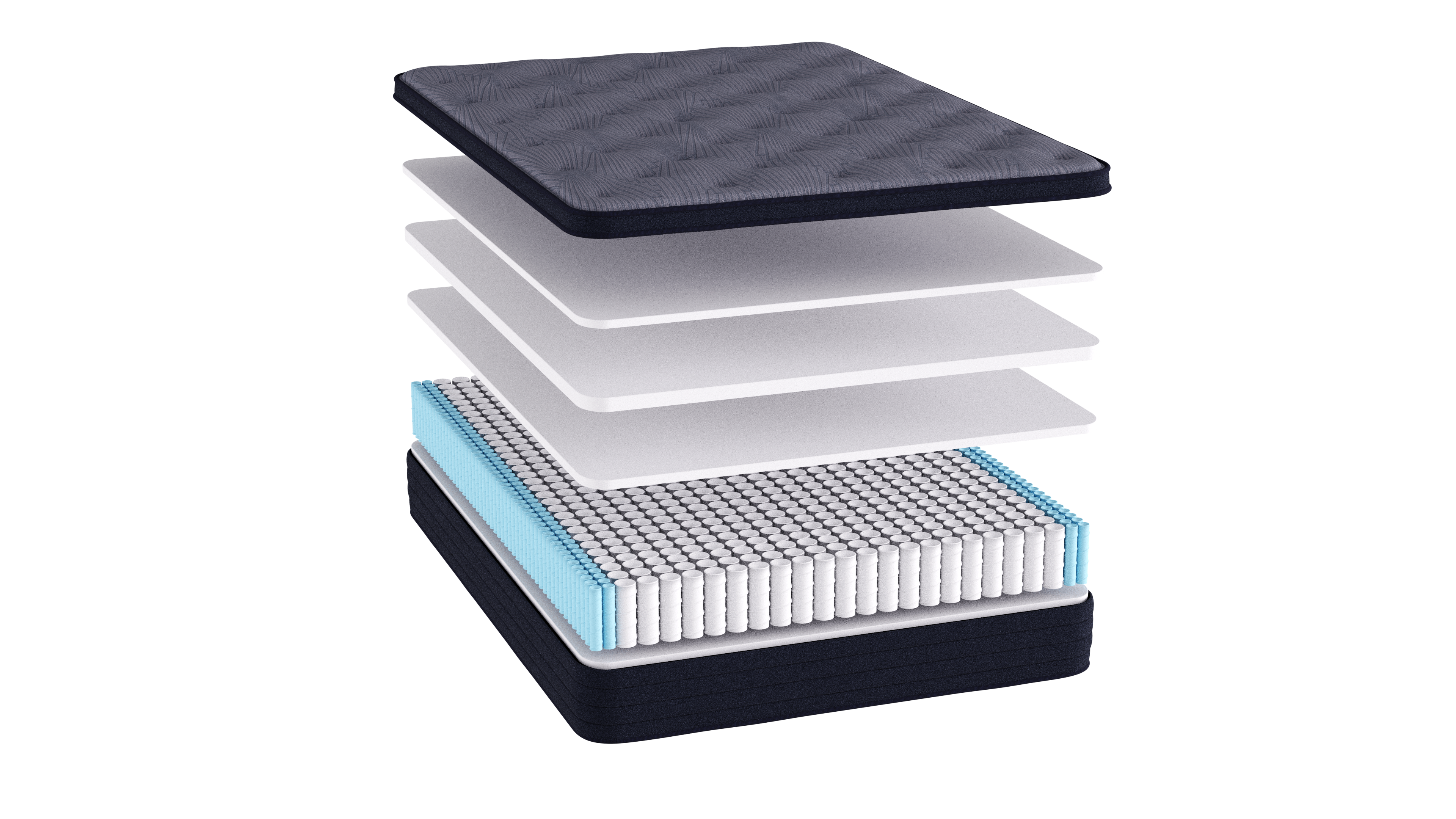 Callie Plush Euro Top 10in Hybrid - Mattress Rolled in a Box.