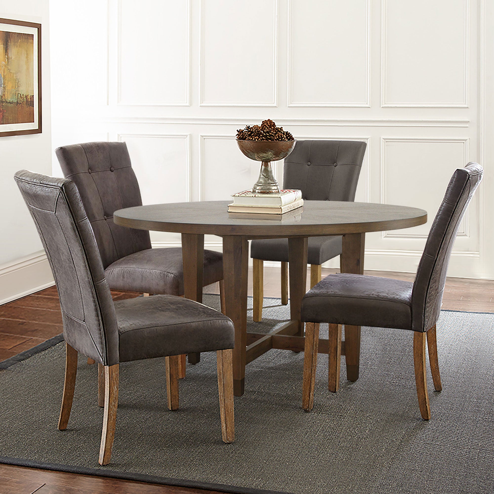 RUSTON | DEBBY 5-PIECE DINING SET by Steve Silver