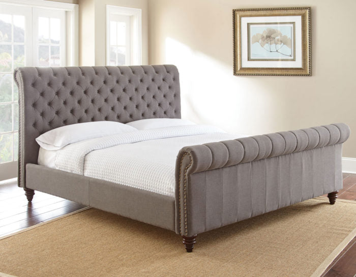 Swanson Platform Bed, Gray