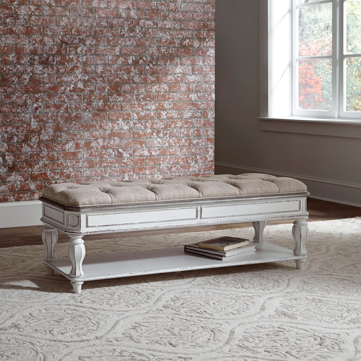 Magnolia Manor Bed Bench Liberty Furniture