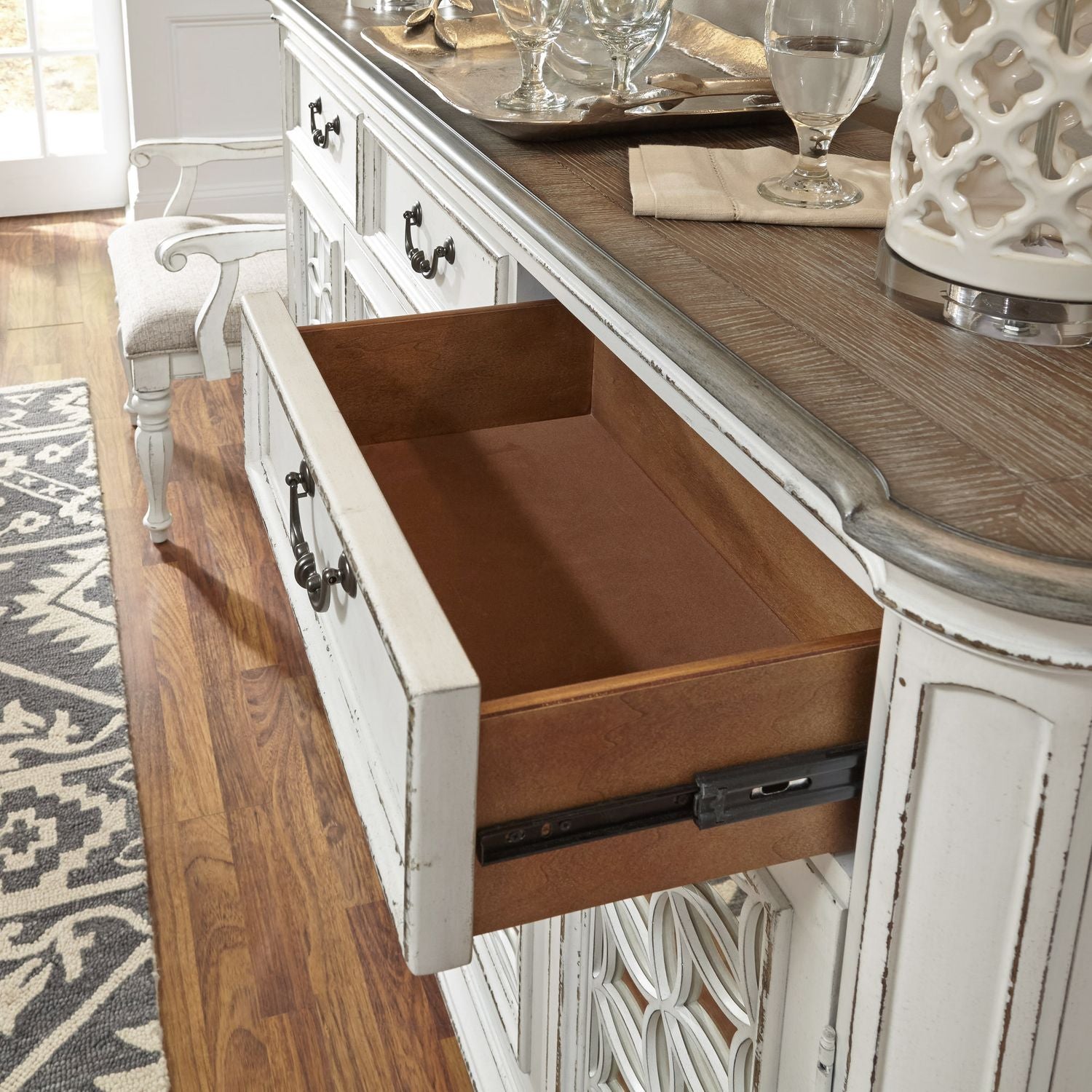 Magnolia Manor Hall Buffet  by Liberty SKU: 244-HB6642