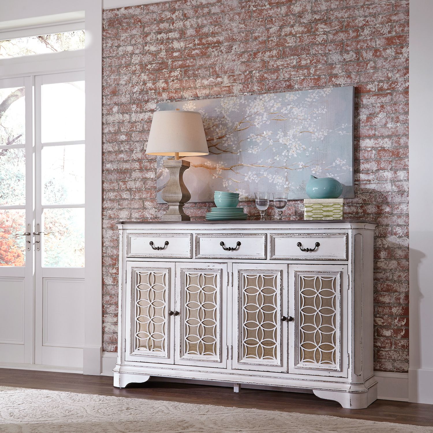 Magnolia Manor Hall Buffet  by Liberty SKU: 244-HB6642