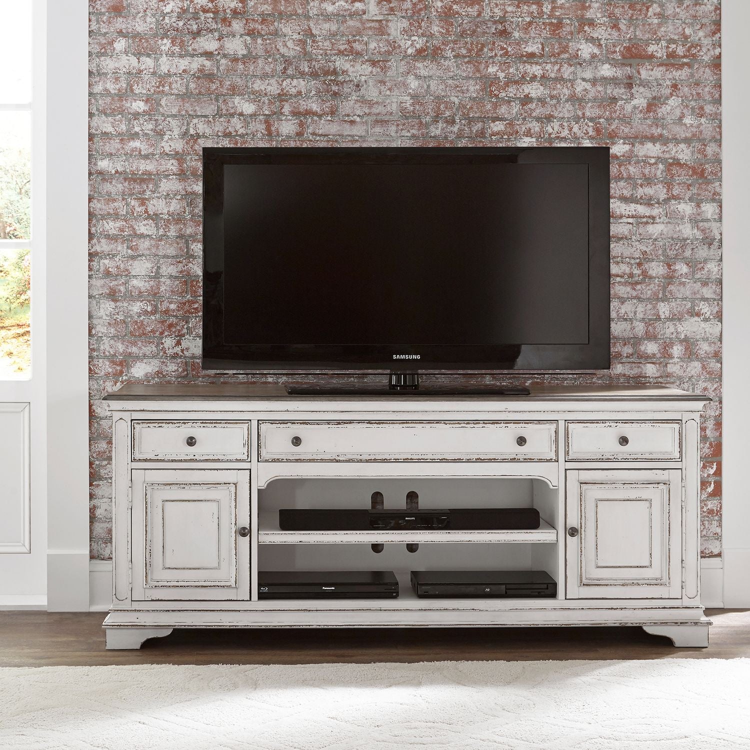 Magnolia Manor /70 inch Entertainment TV Stand SKU: 244-TV70