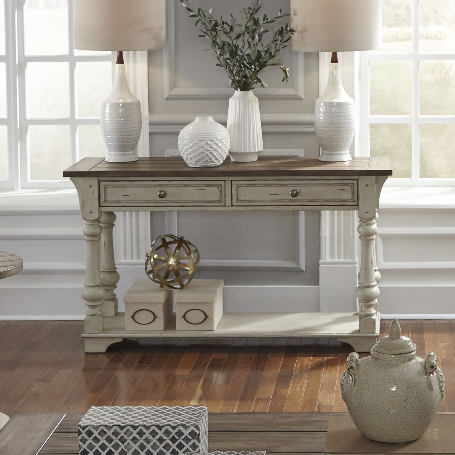 Morgan Creek Sofa Table by Liberty Furniture