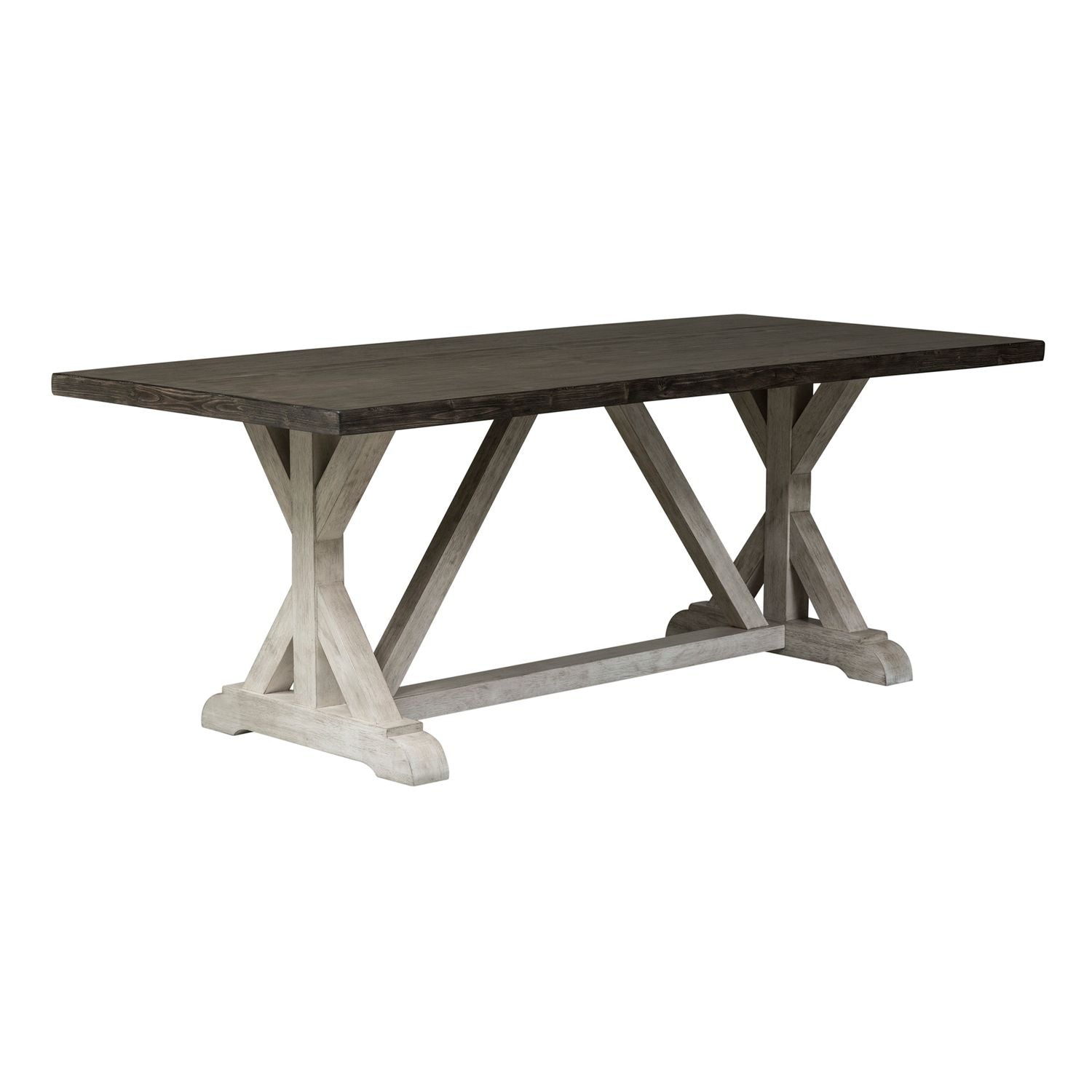 Willowrun 7 Piece Trestle Table Set