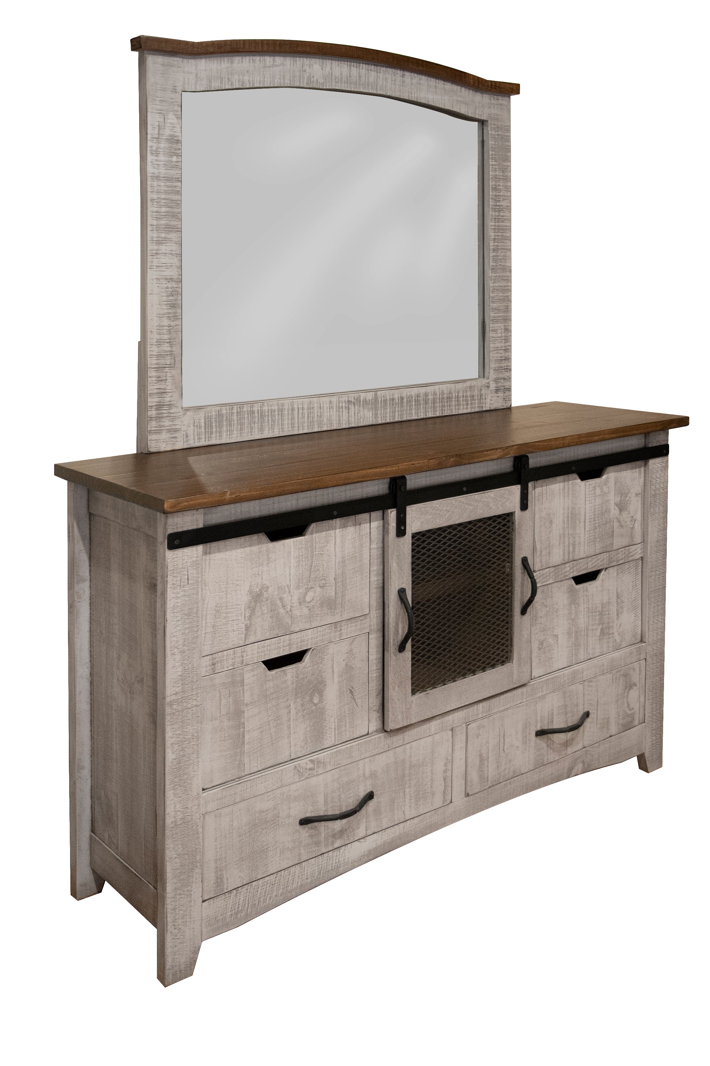 PUEBLO GRAY BEDROOM COLLECTION Model: IFD3401BEDROOM