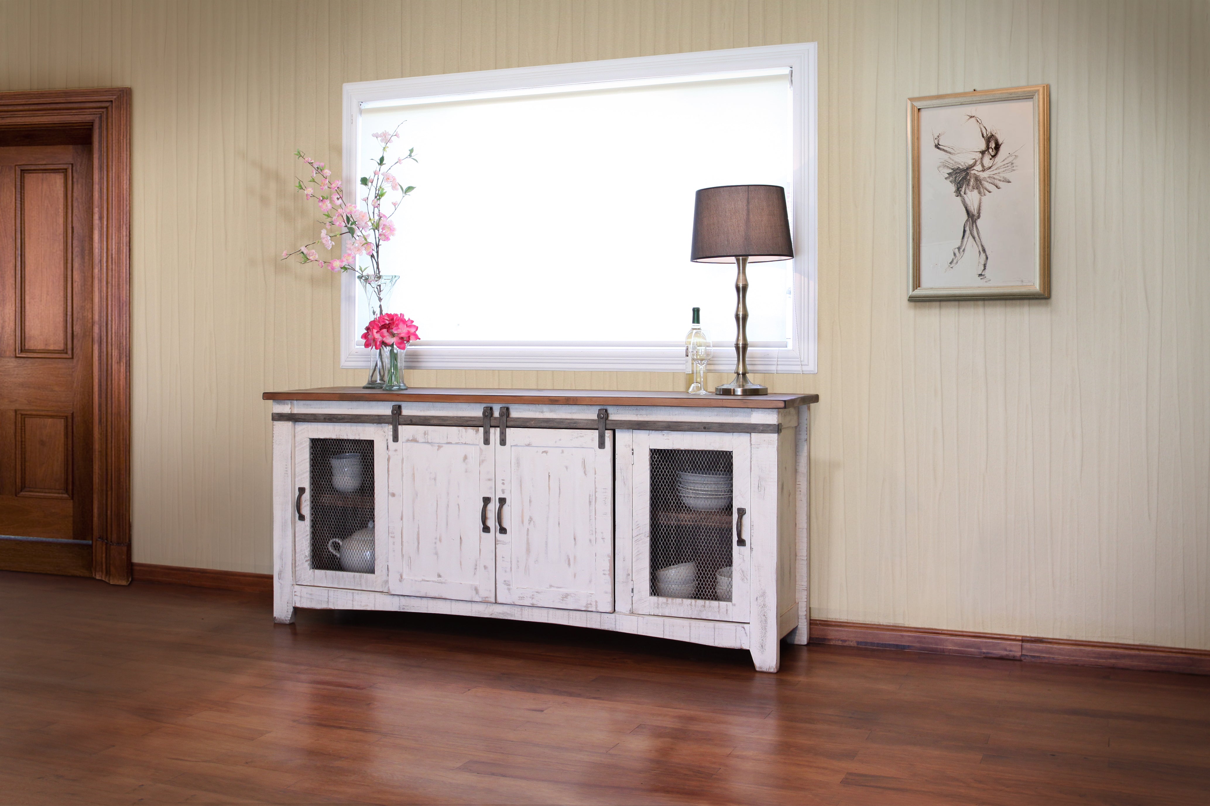 360 PUEBLO WHITE Model: IFD360TV-STANDS