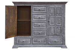 Terra Gray Bedroom Collection Model: IFD1041BEDROOM   SOLID WOOD