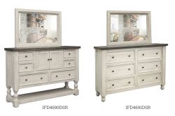 4690 STONE Model: IFD4690BEDROOM  Collection